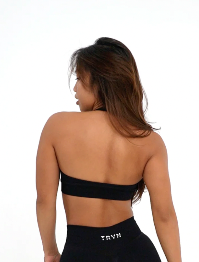 Obsidian Halter Bra