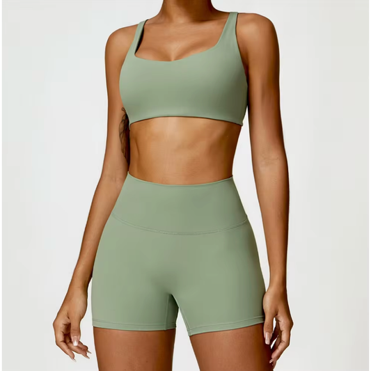 Soft Sculpt Top - Green