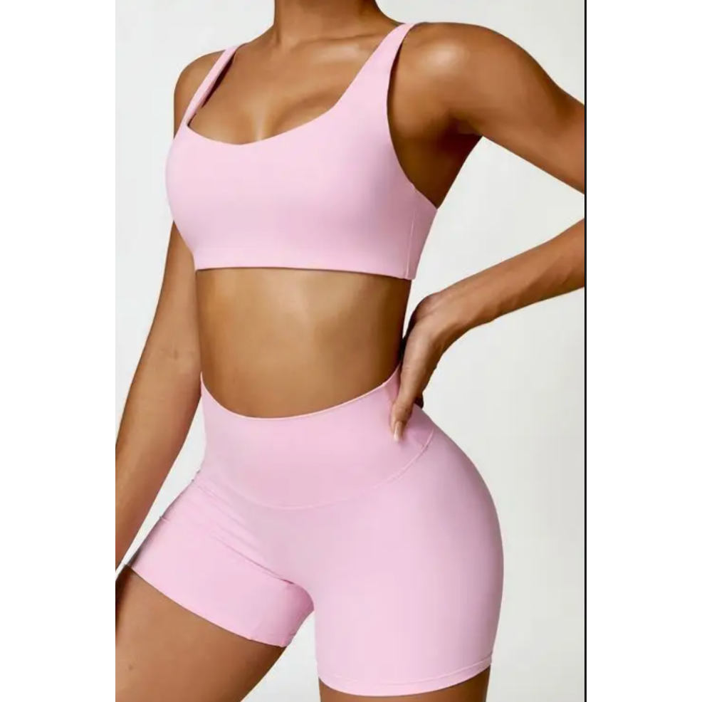 Soft Sculpt Shorts - Light Blue