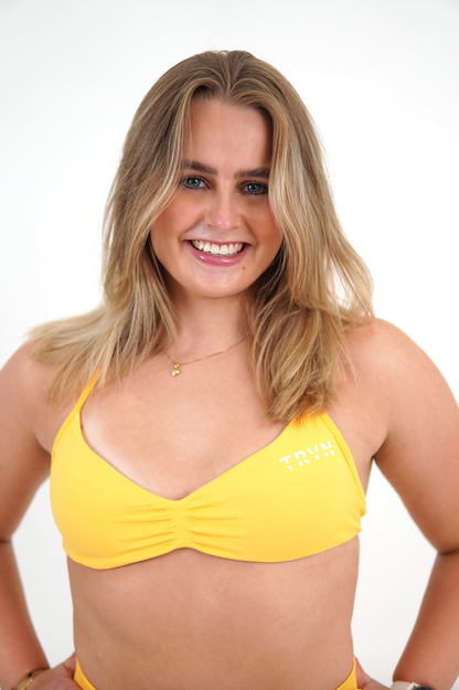 Peach Sorbet Strappy Bra