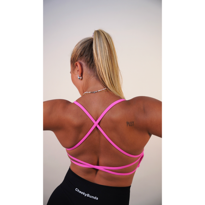 X-tra top - Hot pink