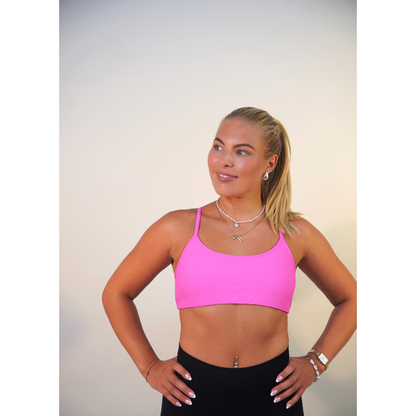 X-tra top - Hot pink