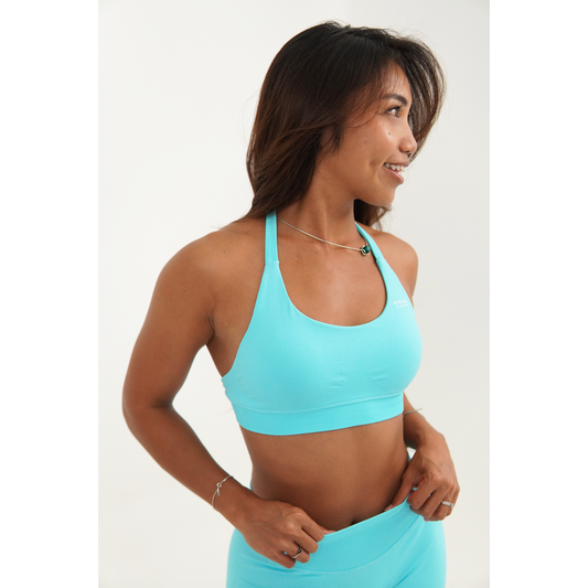Fresh Mint Halter Bra