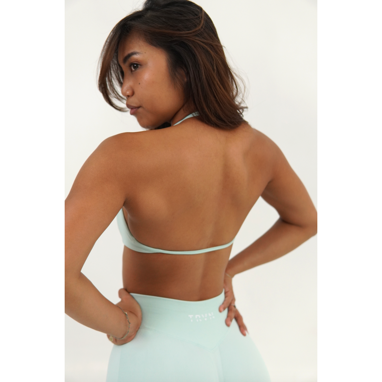 Palm Green Strappy Top