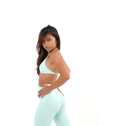 Palm Green Strappy Top