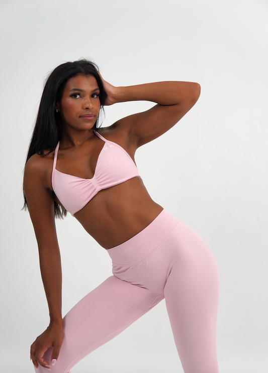 Cloud Rose Strappy Bra