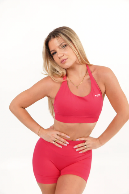 Bold Blush Halter Bra