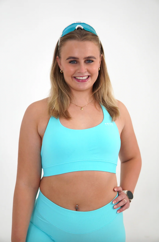 Fresh Mint Halter Bra