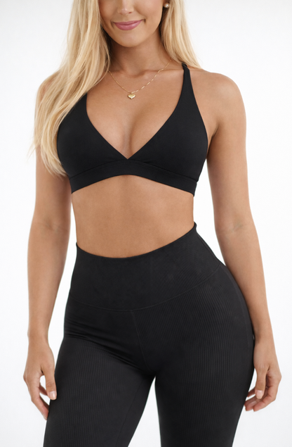 Triangle top - Black