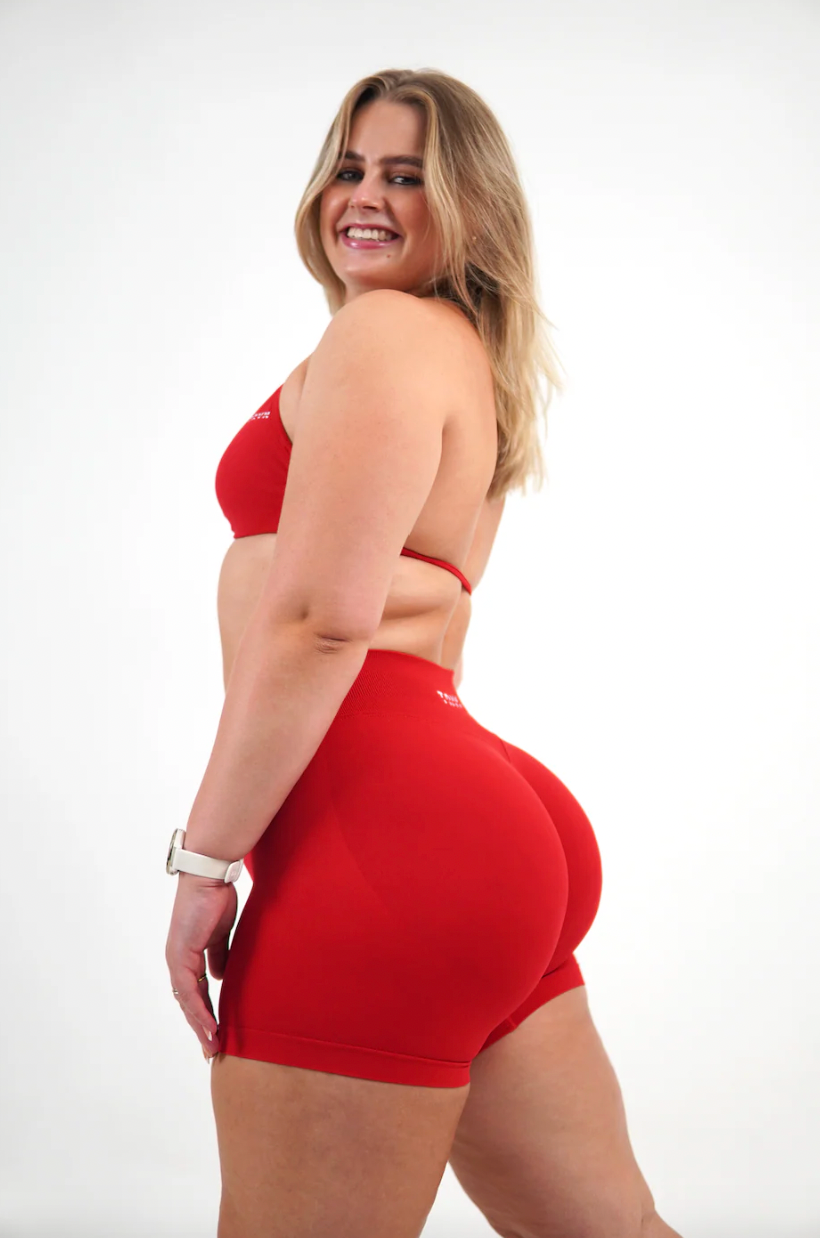 Red Velvet Shorts