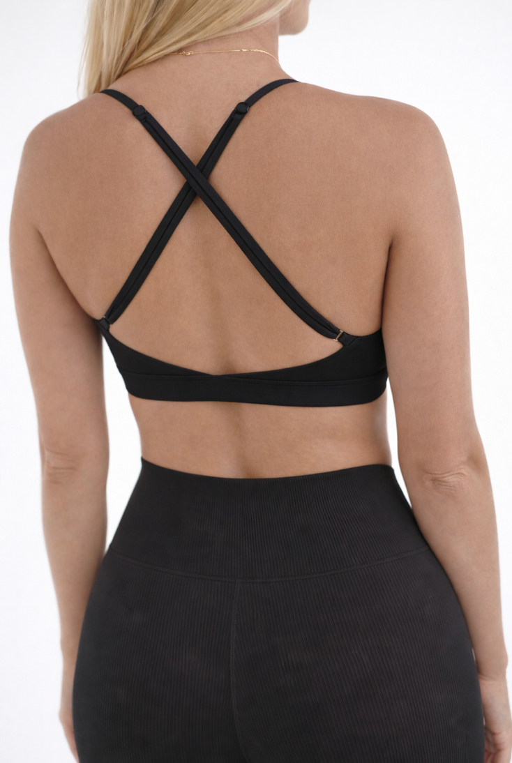 Triangle top - Black